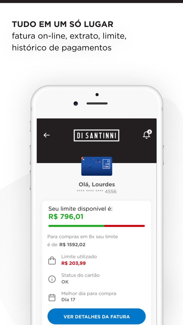 Cartão Di Santinni