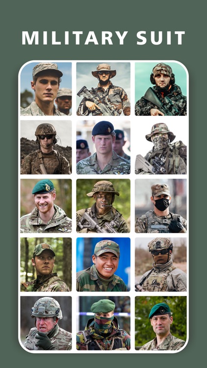 Military Suit Photo Montage HD