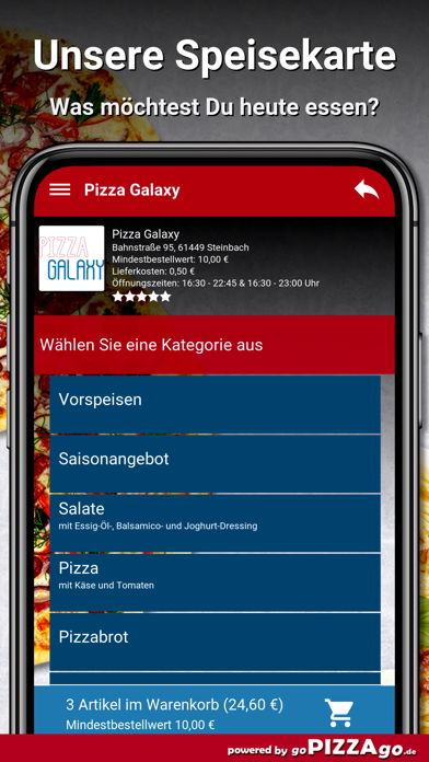 Pizza-Galaxy Steinbach screenshot 4