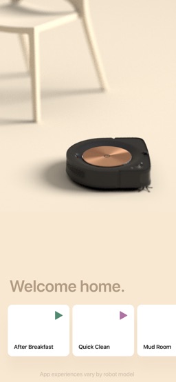 iRobot Home app screenshot
