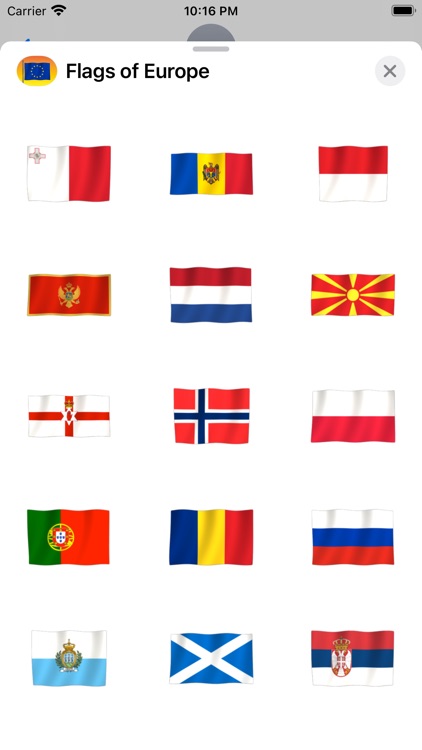 Flags of Europe