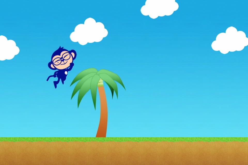 Monkey run and jump screenshot 2