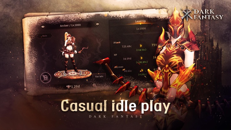 Dark Fantasy : Idle Clicker