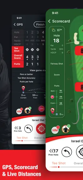 Game screenshot Golf GPS GolfNatic Scorecard apk