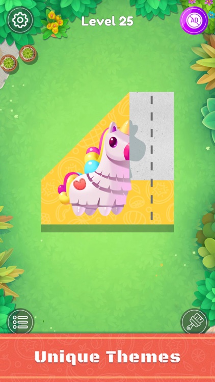 Paper Folding Puzzle Game screenshot-0