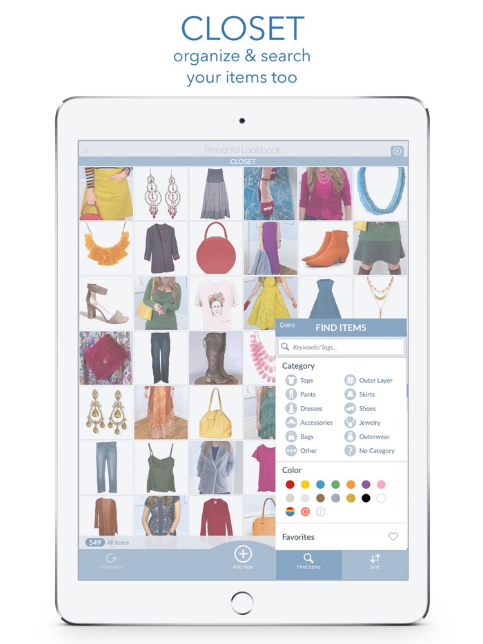 Personal Lookbook  Closet