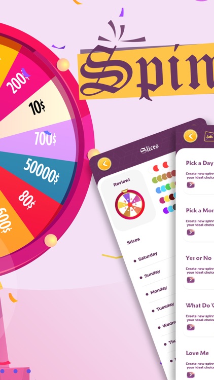 Spinner - Decision maker wheel screenshot-3