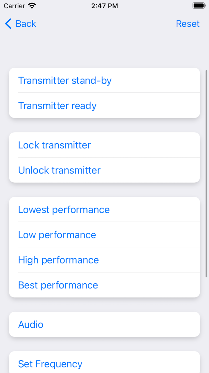 Sonic Remote - Control your TX
