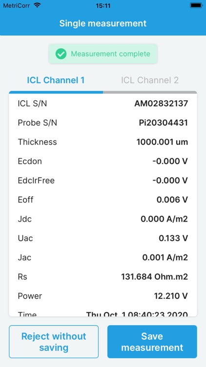 MetriCorr Logger screenshot-5