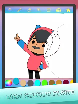Screenshot 2 Toca Life Coloring iphone