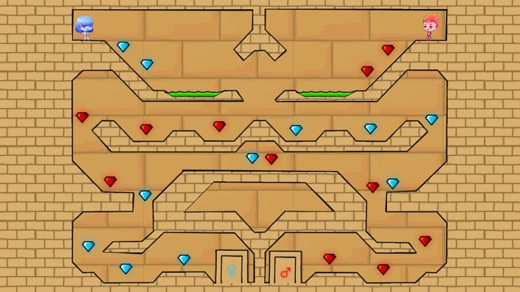 Fireboy and Watergirl Light Temple Level 5 