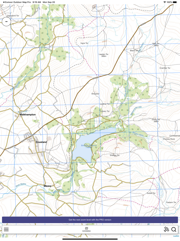 Dartmoor Outdoor Map