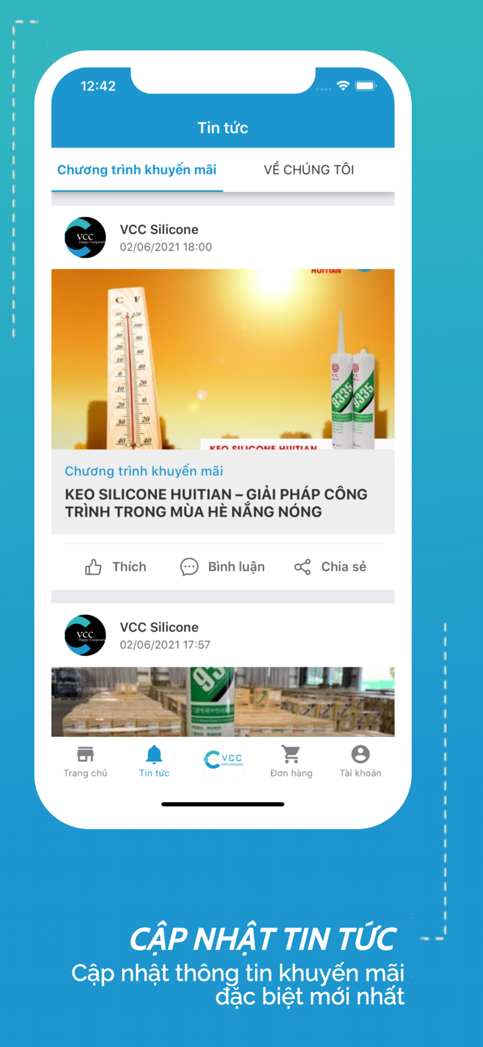 VCC Silicone - Chất kết dính