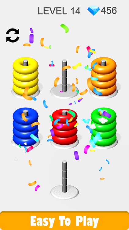 Hoop Stack Colors & Ring Games screenshot-3