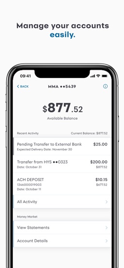 Synchrony Bank app screenshot