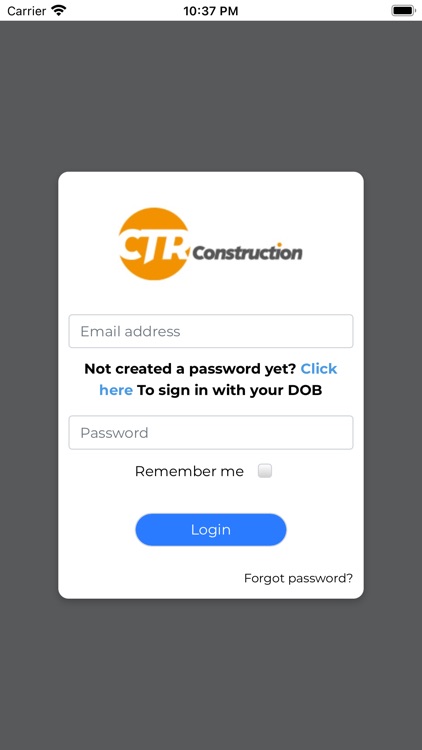 CTR Construction E Timesheets