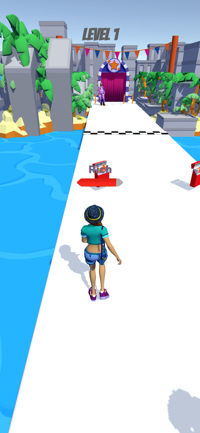 Rich Masters 3D - Queen Runner