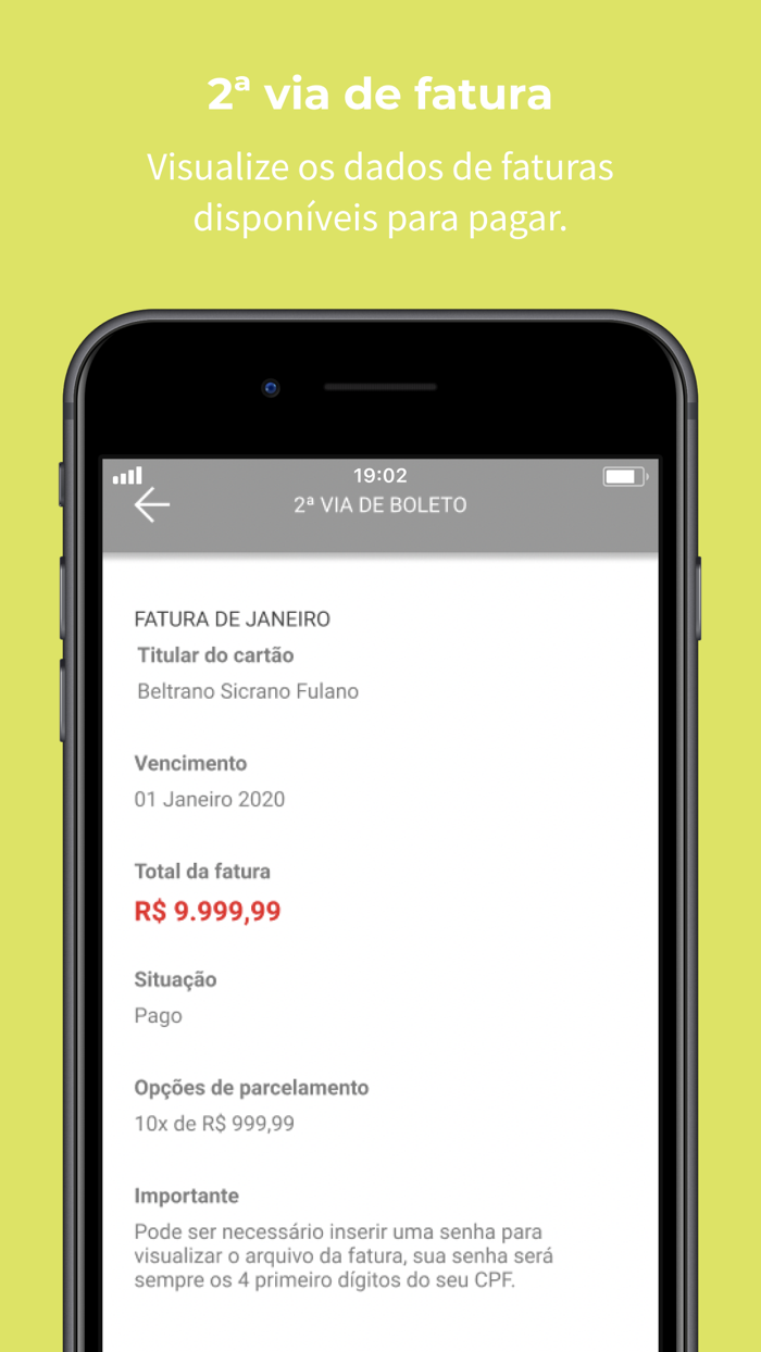 Cartão DD Pay
