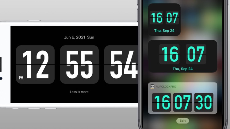 Flip Clock - digital widgets screenshot-3