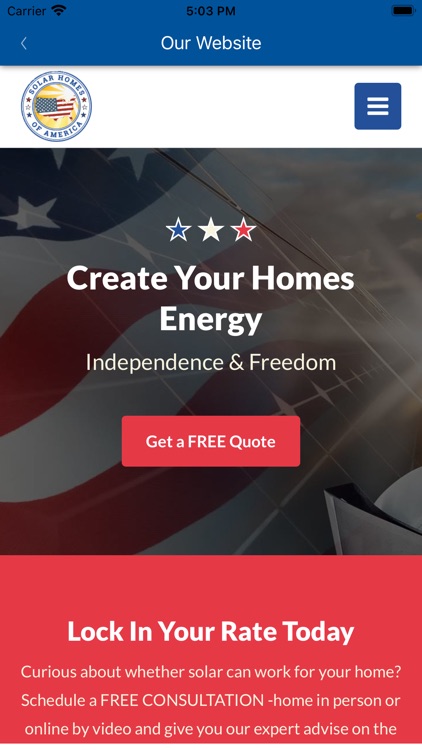 Solar Homes of America