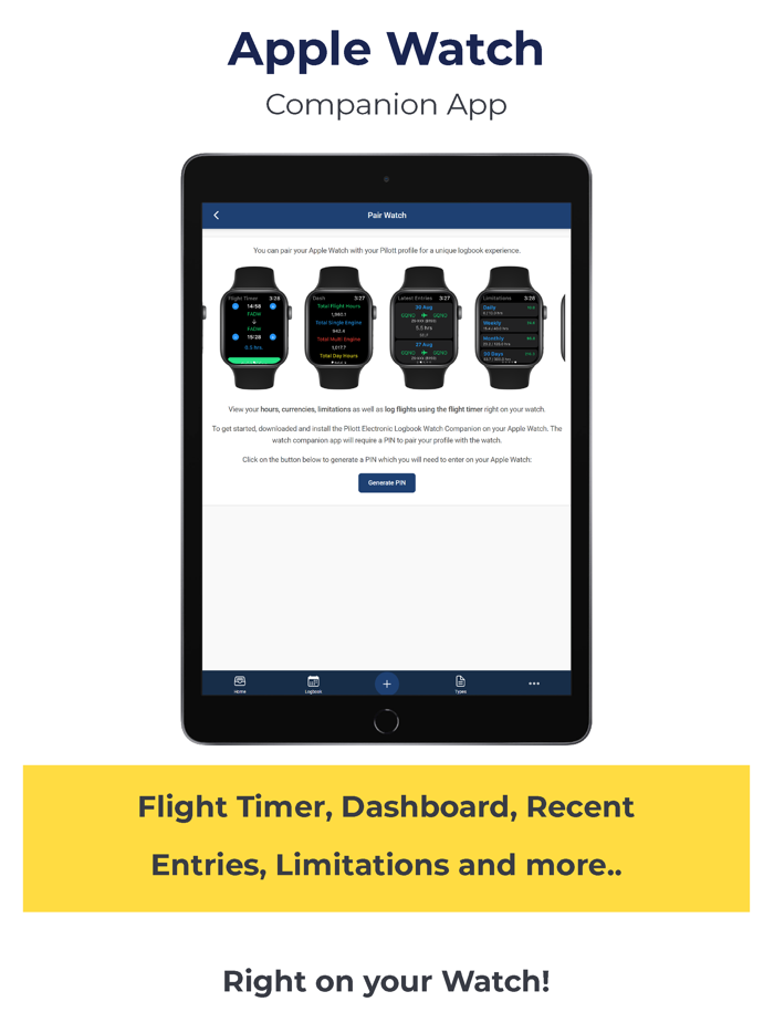 Pilott Electronic Logbook