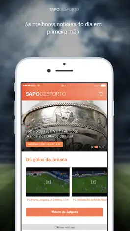 Game screenshot SAPO Desporto mod apk