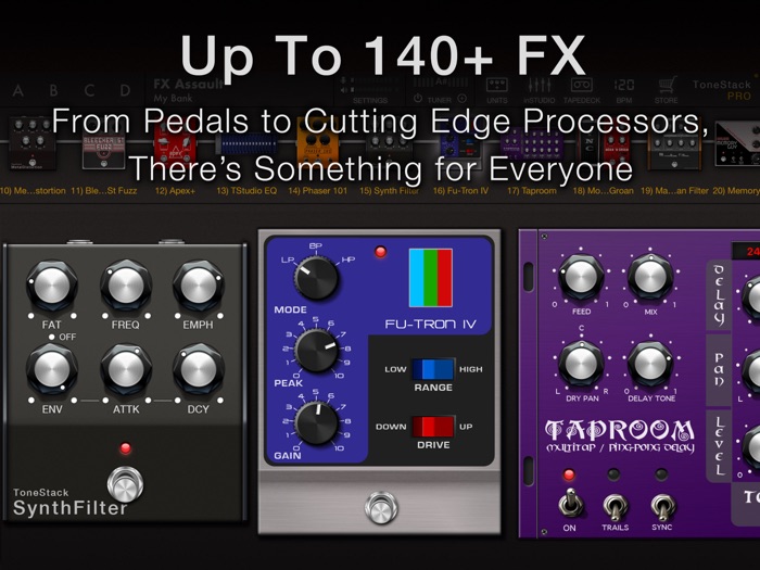 ToneStack PRO Guitar Amps  FX