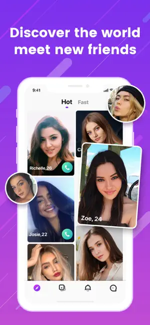 Captura 1 Ujoi:Live Video Chat&Call,Meet iphone