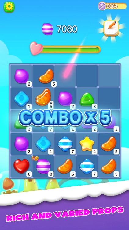 Candy Merge-merge game screenshot-3