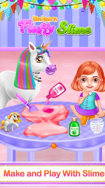 Unicorn Slime DIY Simulator