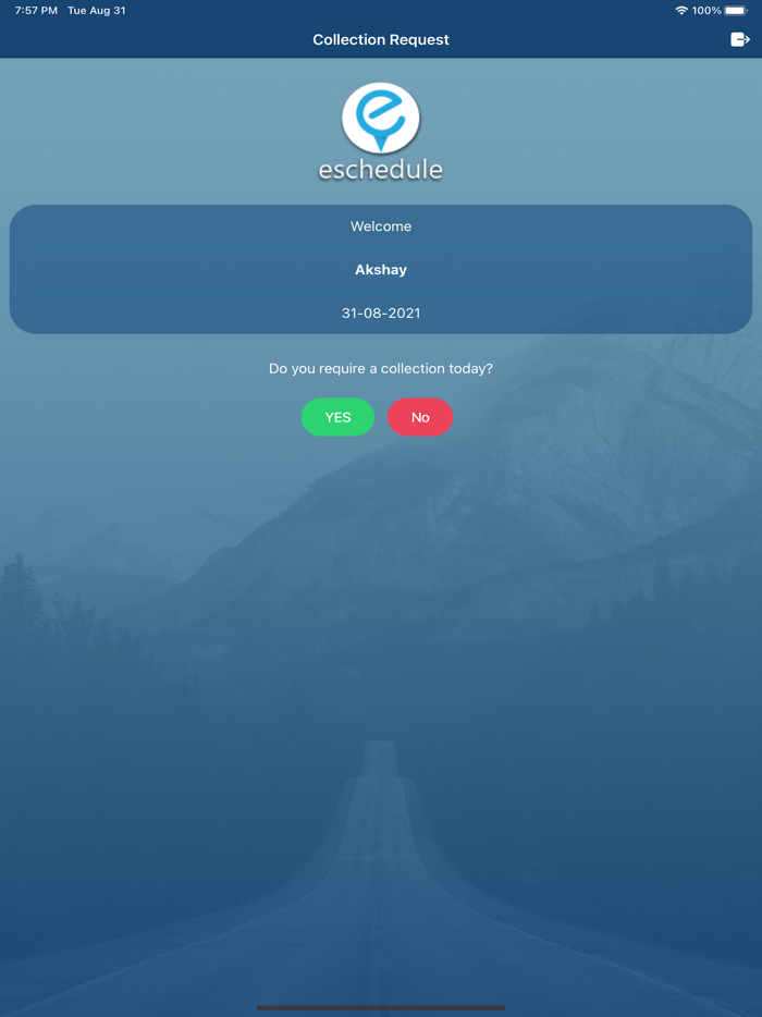eschedule client app