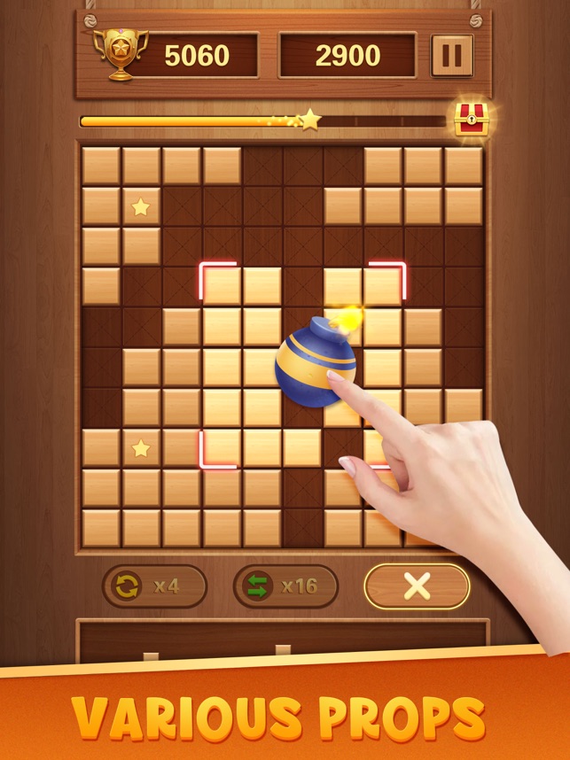 Block Puzzle Wood Blast On The App Store