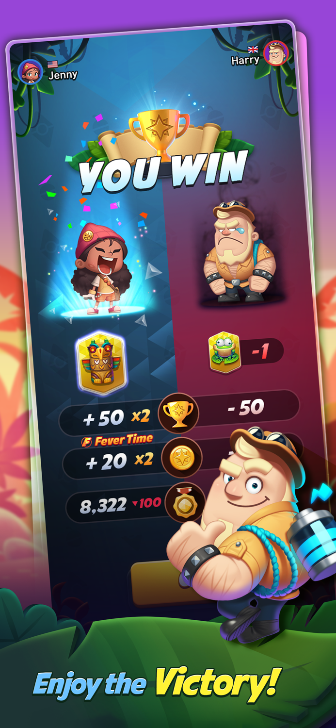 JungleGem Match  PvP Match3