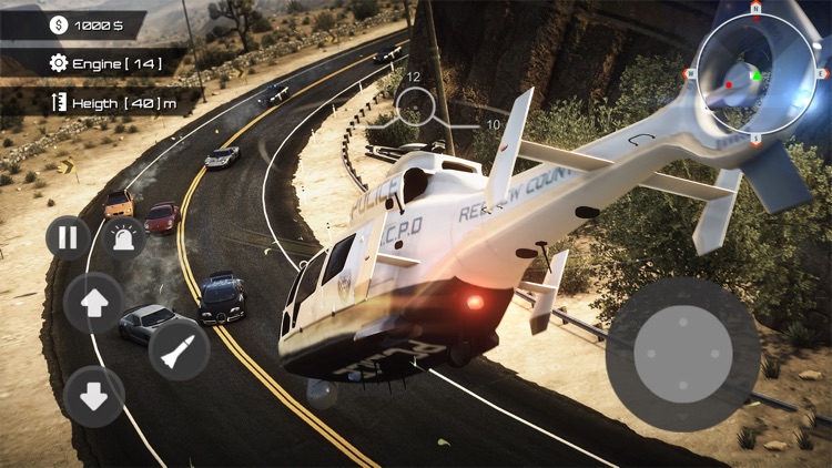 City Police Helicopter Cop Sim