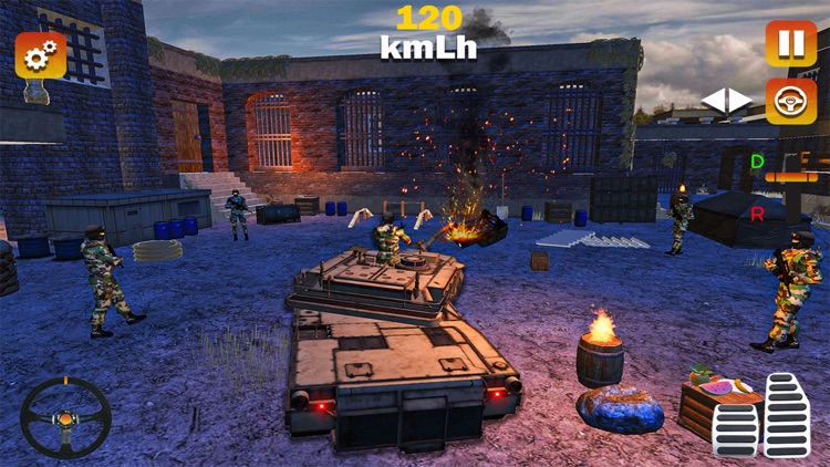 Army Tank Parking Tank Game screenshot-3