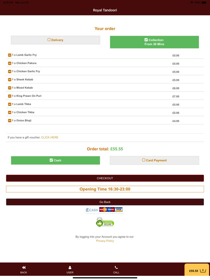 Royal Tandoori Indian Takeaway