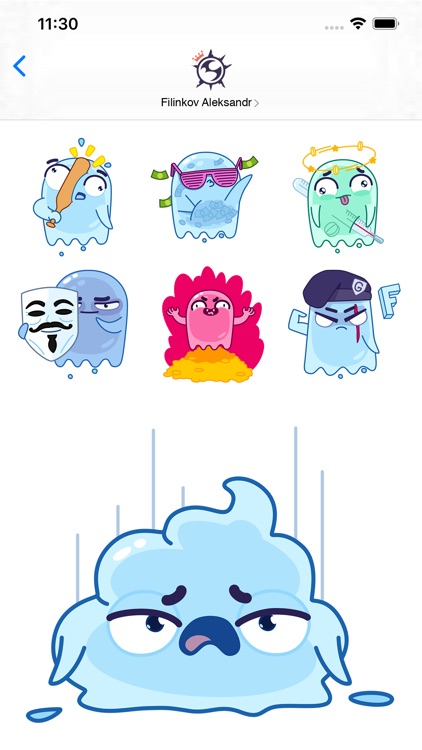 Ghostie stickers screenshot-3