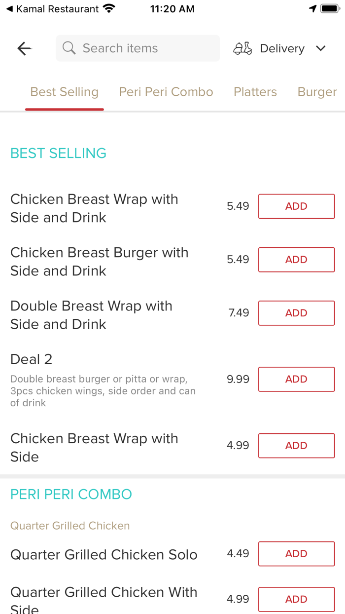 Kami Peri Peri Denton