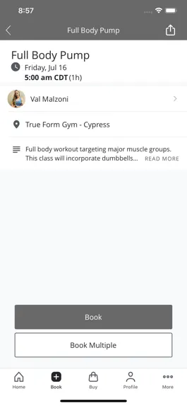 Game screenshot True Form Gym hack