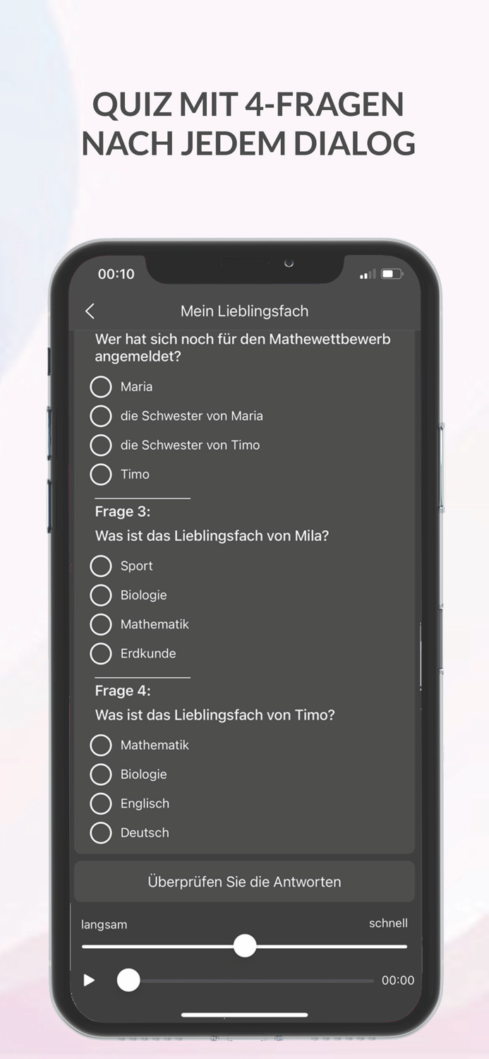 Deutsch Lernen mit Dialogen