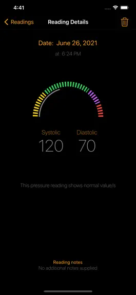 Game screenshot My Blood Pressure Diary apk