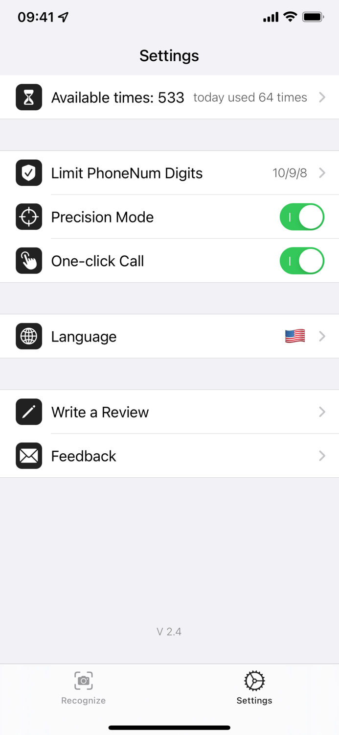 NumReaderCall - Phone Number
