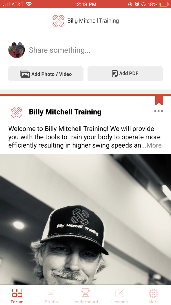 Billy Mitchell Training