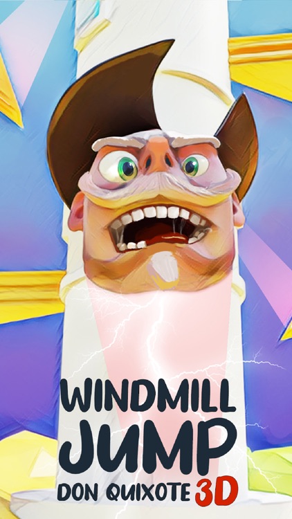 Windmill Jump 3D - Don Quixote screenshot-3