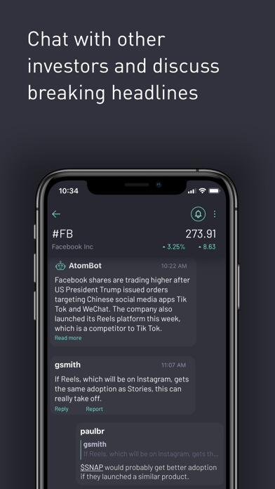 Atom Finance: Invest Smarter Screenshot