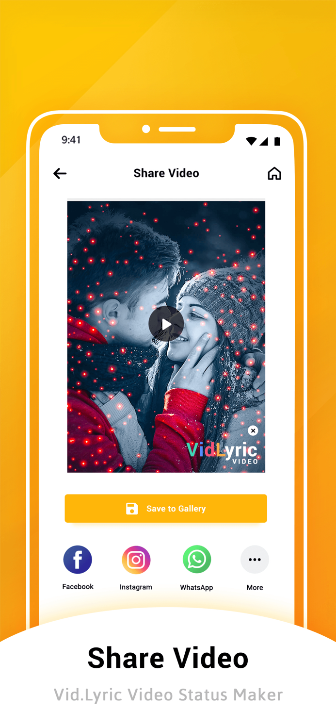 Vid.Lyric - Status Video Maker