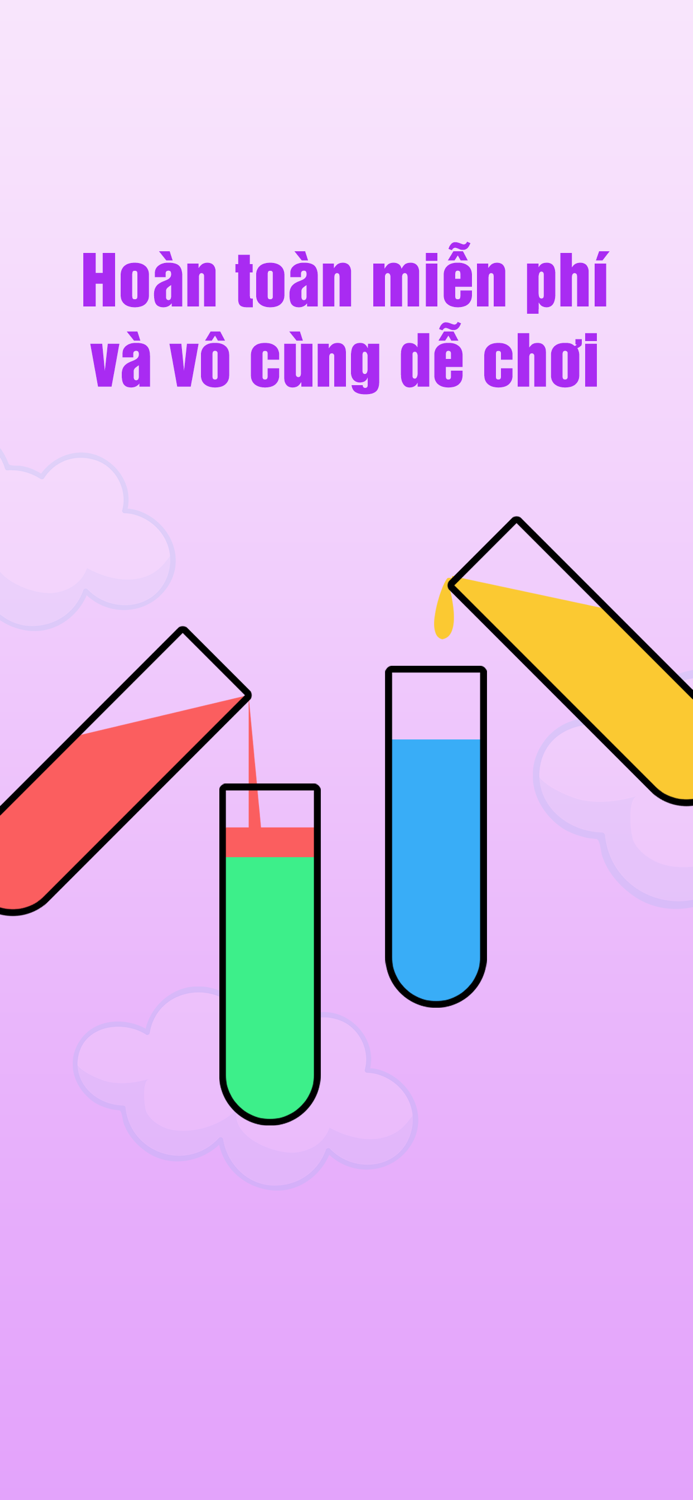 Water Sort - Đổ nước tách màu