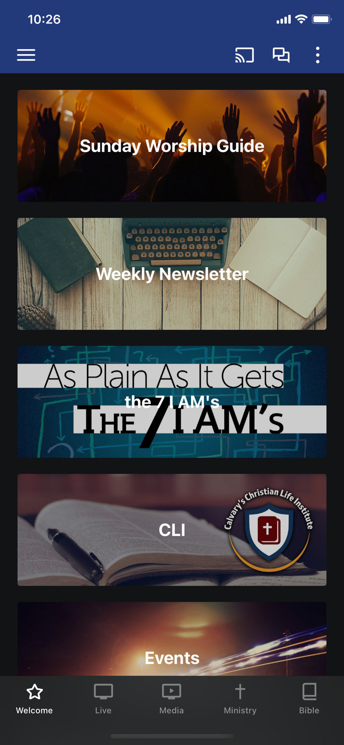 Calvary Baptist Church App