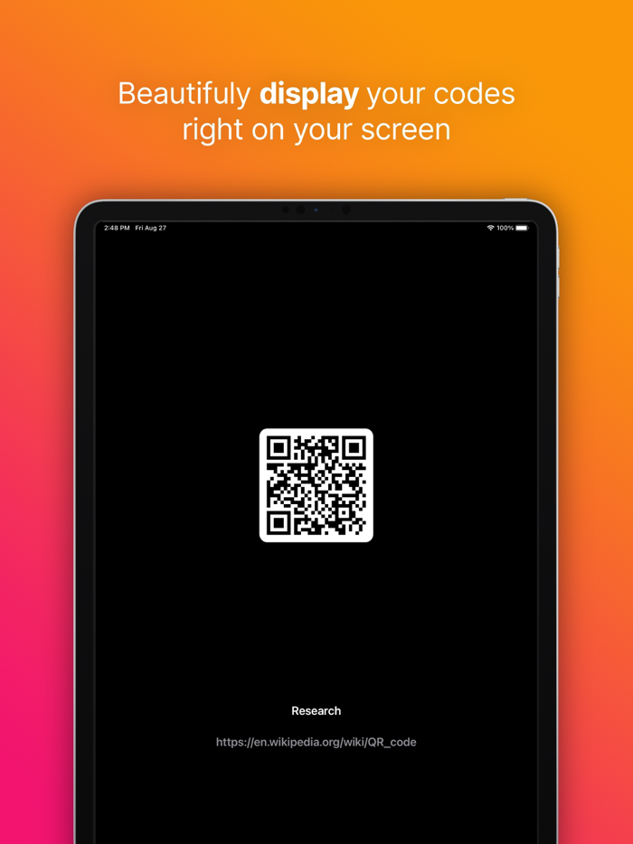 Quick QR – Create QR Codes
