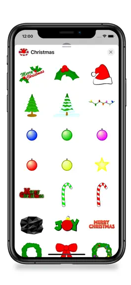 Game screenshot Christmas Silly Fun Stickers apk